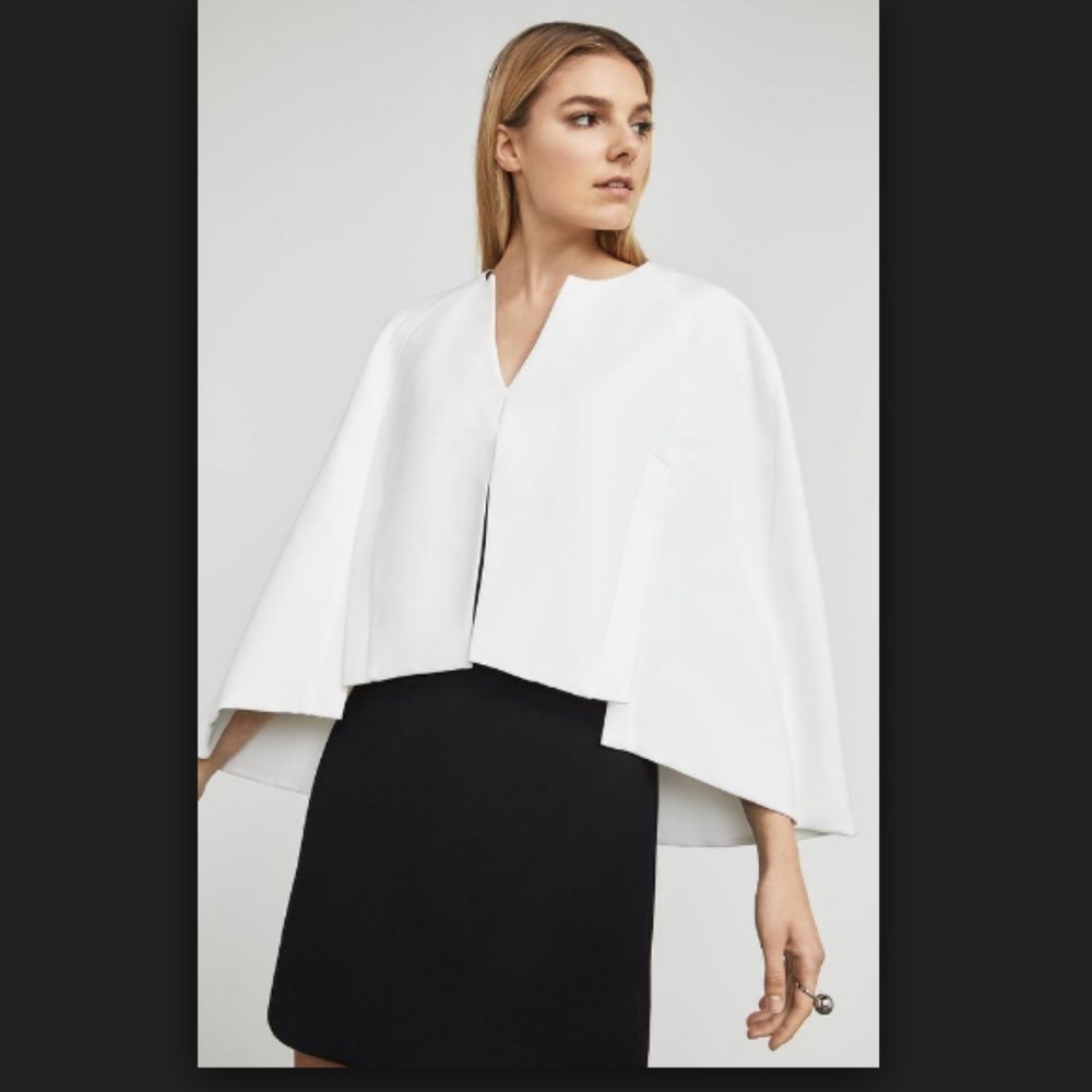 BCBGMAXAZRIA Black and White Dress
